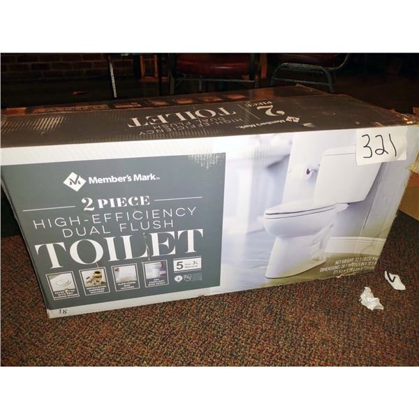 NEW IN BOX 2 PC HIGH EFFICIENCY TOILET