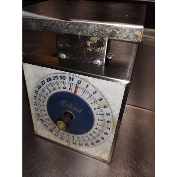 EDLUND STAINLESS STEEL FOOD SCALE