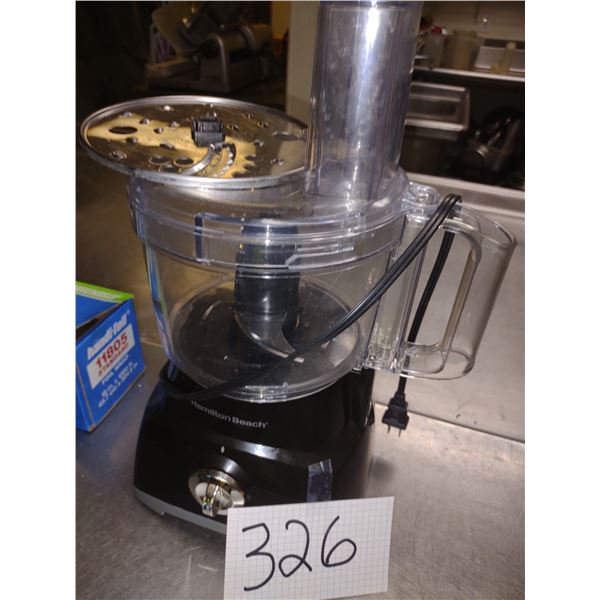 HAMILTON BEACH COMMERCIAL FOOD PROCESSOR, WORKS