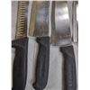 Image 2 : LOT OF COZZINI STAINLESS STEEL KNIVES, SUPER SHARP