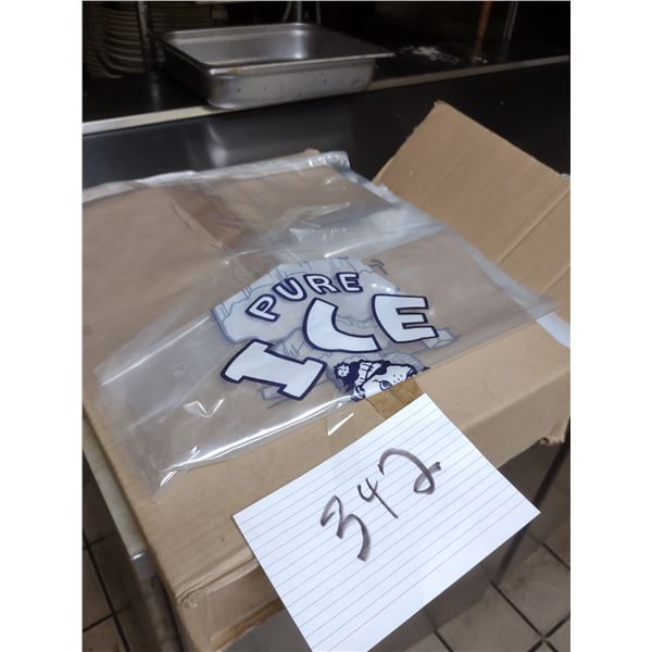 CASE OF POLAR BEAR 20 LB DRAWSTRING ICE BAGS