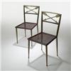 Image 1 : Piero Fornasetti pair of chairs from the Vill