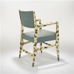 Gio Ponti and Piero Fornasetti armchair Forna