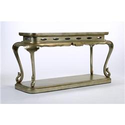 James Mont console USA, c. 1955 lacquered woo