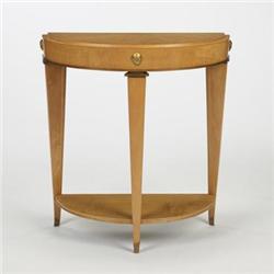 Andre Arbus console France, c. 1945 sycamore,