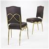 Image 1 : Rene Drouet chairs, pair France, c. 1940 gilt