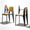 Image 2 : Jean  Prouve Standard chairs no. 305, set of