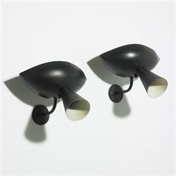 Serge Mouille Cachan sconces, pair Ateliers S