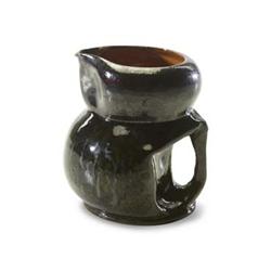 George E. Ohr pitcher USA, c. 1897-1900 glaze