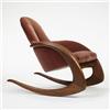 Image 2 : Wendell Castle Crescent Rocker USA carved wal