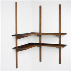 George Nakashima Plank wall shelves USA, 1968