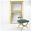 Image 2 : Maison Jansen mirror France, c. 1965 gilt, gl