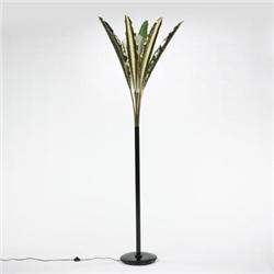 Arredoluce floor lamp Italy, c. 1958 brass, e