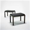 Image 1 : Jean-Michel Wilmotte stools, pair Tecno Italy