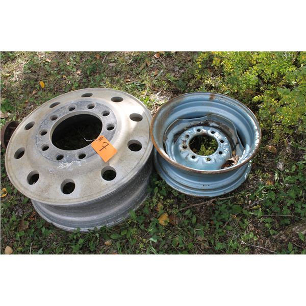 1 Aluminum 24.5 Rim & 1 8 Bolt Rim