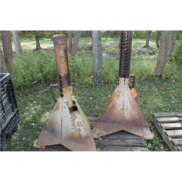 2 Heavy Duty 50 Ton Stands