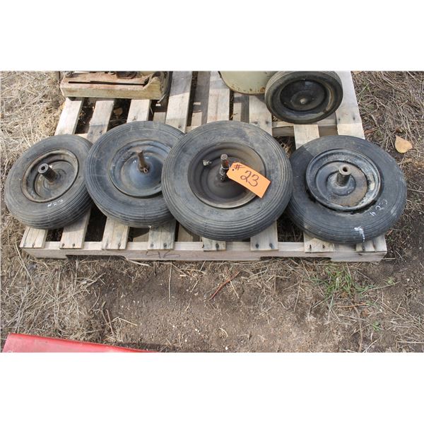 4 Wheel Barrel Tires