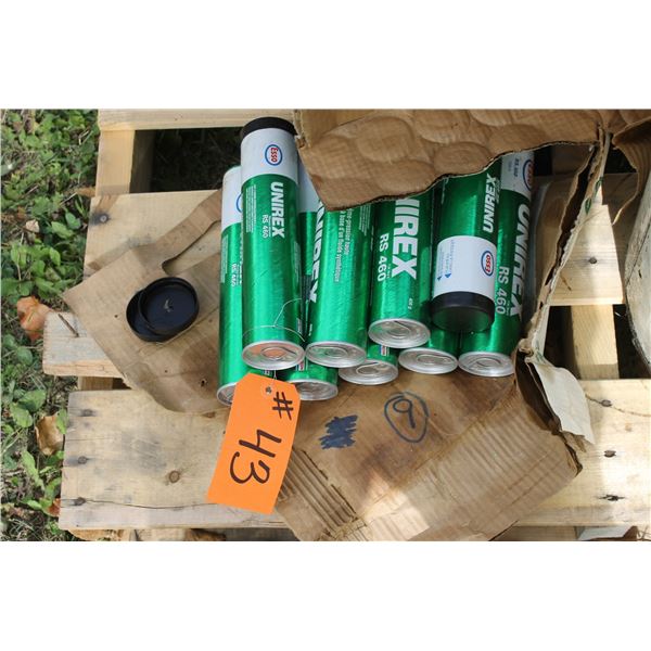 9 Tubes of Esso Unirex Grease