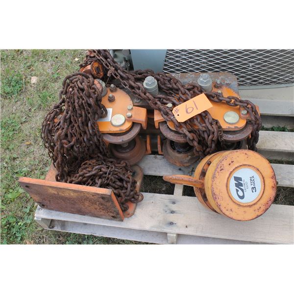 CM Series 622 3 Ton Chain Hoist