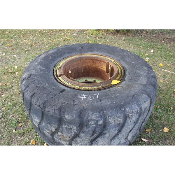 Goodyear 23.5 X 25 Tire & Rim