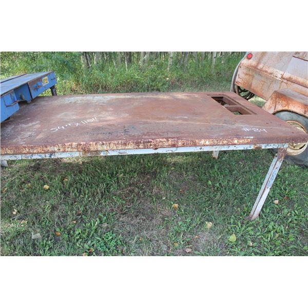 Steel Welding/Work table, 5/16 Steel Top,