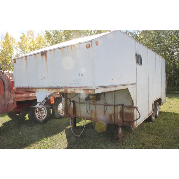 Approx 8' X 22' 5th Wheel Parts Trailer, Crank Up Dolly, *Farm Use Only