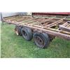 Image 5 : Tridem 5th Wheel 7' X 26.5' c/w Sliding Axles, Needs a Deck