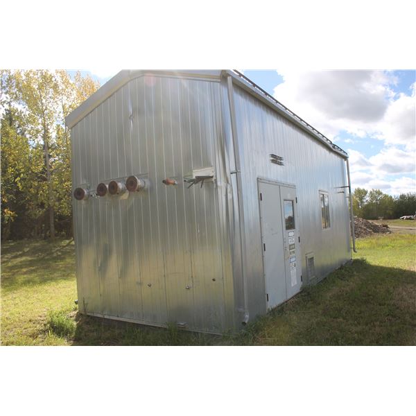 11' X 30' Boiler Shack, c/w 2 Parker Boilers (1.8 Mil BTU's each), Instrumentation, Pumps, Pressure 