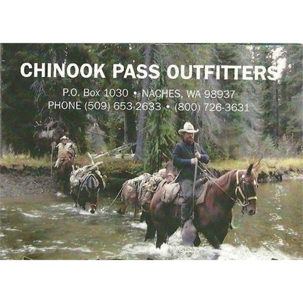 Day Ride with Chinook Pass Outfitters