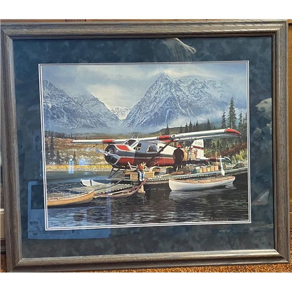 William Phillips Framed art "Last Chance"