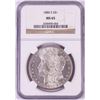 Image 1 : 1880-S $1 Morgan Silver Dollar Coin NGC MS65