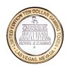 Image 2 : .999 Fine Silver Four Queens Casino Las Vegas $10 Limited Edition Gaming Token
