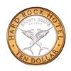 Image 1 : .999 Fine Silver Hard Rock Hotel & Casino Las Vegas $10 Limited Edition Gaming Token