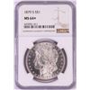 Image 1 : 1879-S $1 Morgan Silver Dollar Coin NGC MS64+