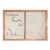 Image 2 : Henrie (1932-1999) "Blackjack Beats 21" Original Oil On Canvas