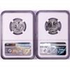 Image 2 : Lot of 1954-1955 Proof Washington Quarter Coins NGC PF68