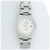 Image 7 : Rolex Mens Stainless Steel Diamond Datejust Wristwatch