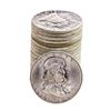 Image 1 : Roll of (20) Brilliant Uncirculated 1963-D Franklin Half Dollar Coins
