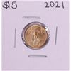 Image 1 : 2021 $5 American Gold Eagle Coin
