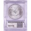 Image 2 : 2015-(P) $1 American Silver Eagle Coin ICG MS69 Struck at Philadelphia