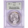 Image 1 : 1904-O $1 Morgan Silver Dollar Coin PCGS MS63 Old Green Holder
