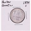 Image 1 : 1894-S Barber Quarter Coin