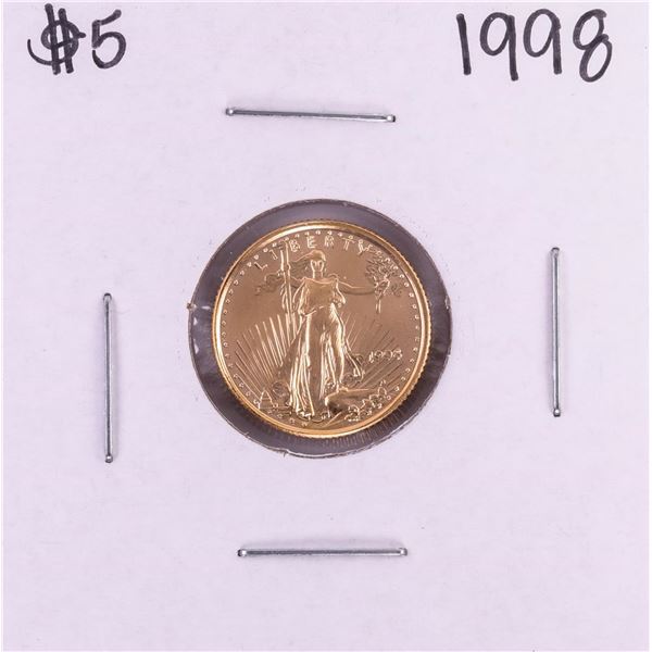 1998 $5 American Gold Eagle Coin