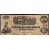 Image 1 : 1862 $100 Confederate States of America Note T-39