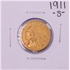 Image 1 : 1911-S $5 Indian Head Half Eagle Gold Coin