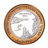 Image 1 : .999 Silver Harveys Lake Tahoe, Nevada $10 Casino Limited Edition Gaming Token