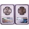 Image 2 : Lot of (2) 1948-D Franklin Half Dollar Coins NGC MS63