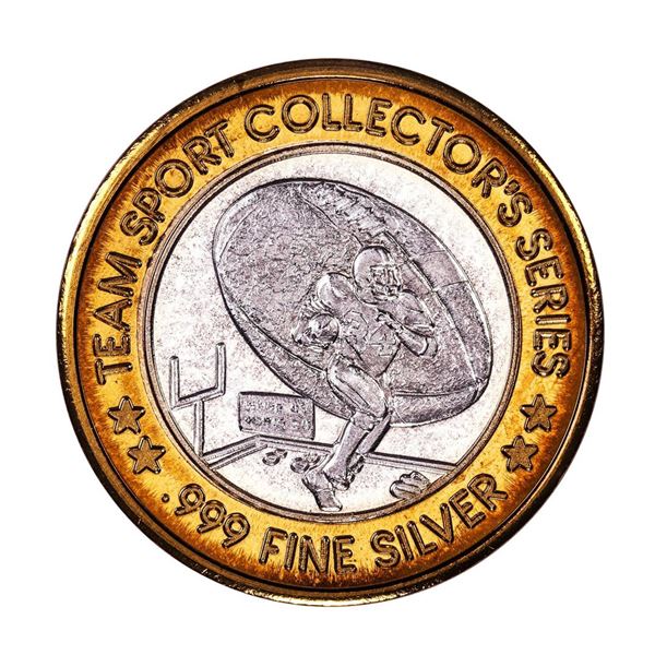.999 Fine Silver Station Casino St Charles Missouri $10 Limited Edition Gaming Token