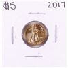 Image 1 : 2017 $5 American Gold Eagle Coin