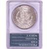 Image 2 : 1879-S $1 Morgan Silver Dollar Coin PCGS MS63 Green Rattler Holder